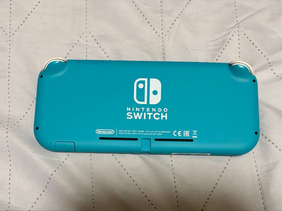 「箱充電器あり」Nintendo Switch Lite ターコイズ 本体
