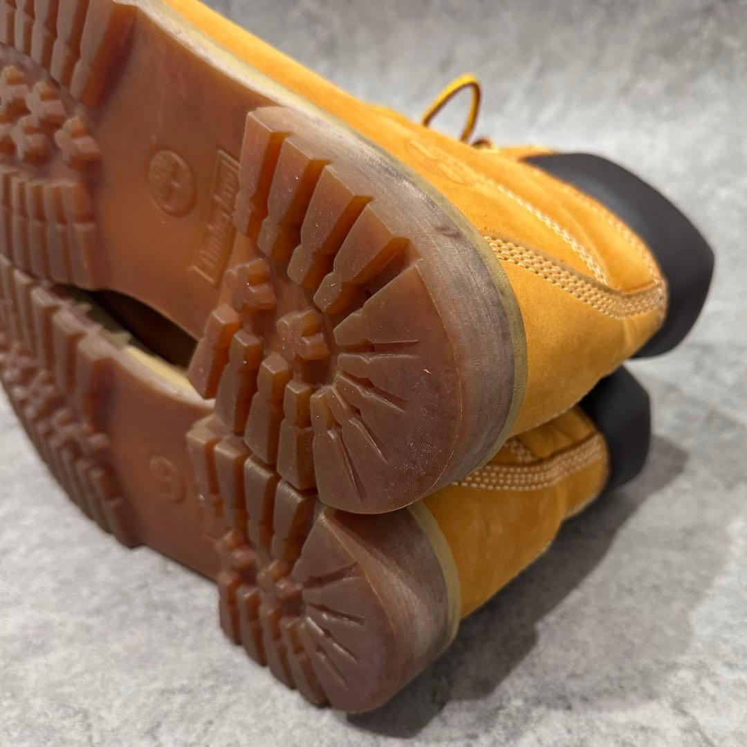 【大人気】Timberland 24 6インチプレミアム　イエローブーツ　レザー