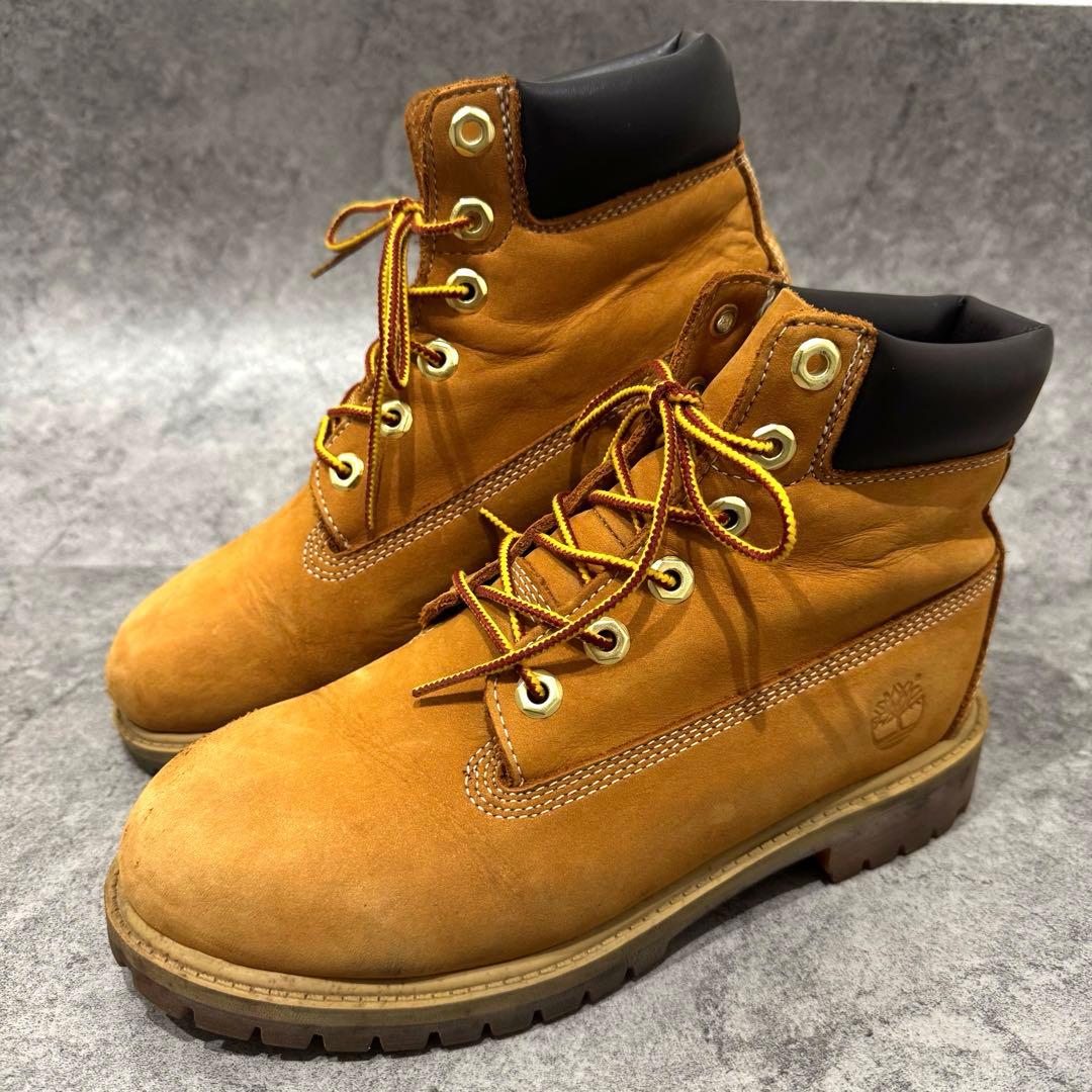 【大人気】Timberland 24 6インチプレミアム　イエローブーツ　レザー