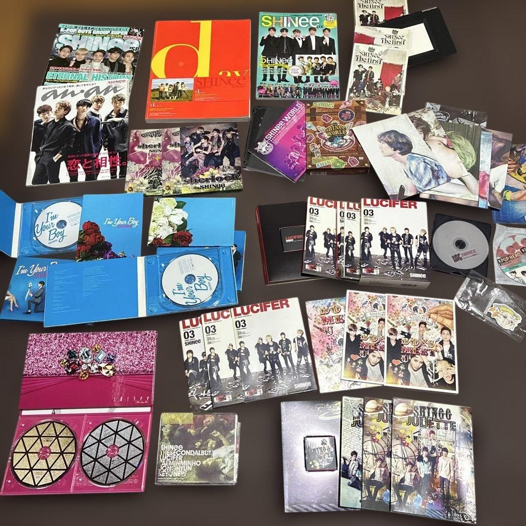 shinee.まとめ売り、本 CDなど シャイニー