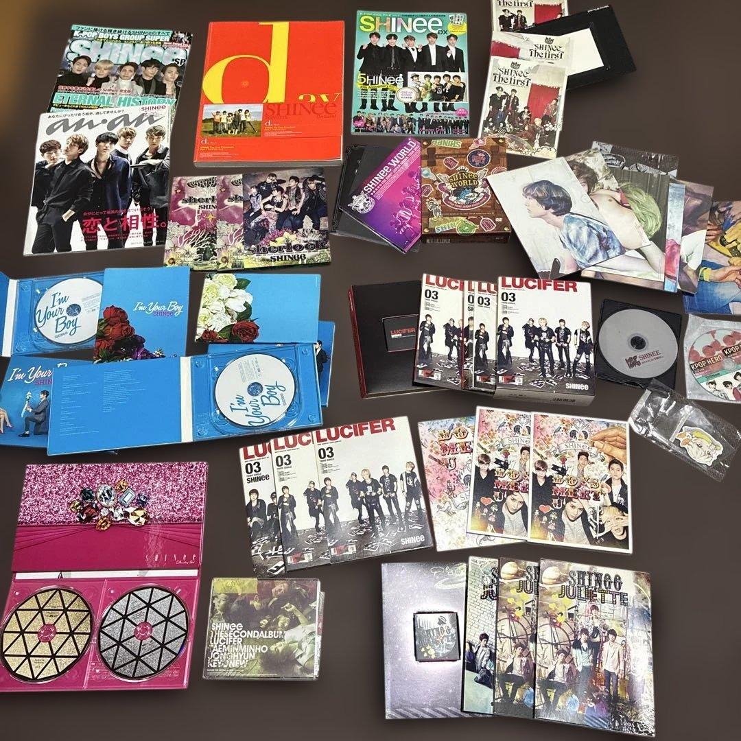 shinee.まとめ売り、本 CDなど シャイニー
