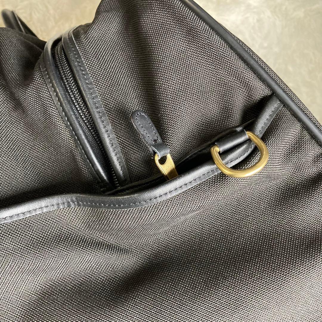 極美品 vintage coach old archive 特大 ボストン 黒