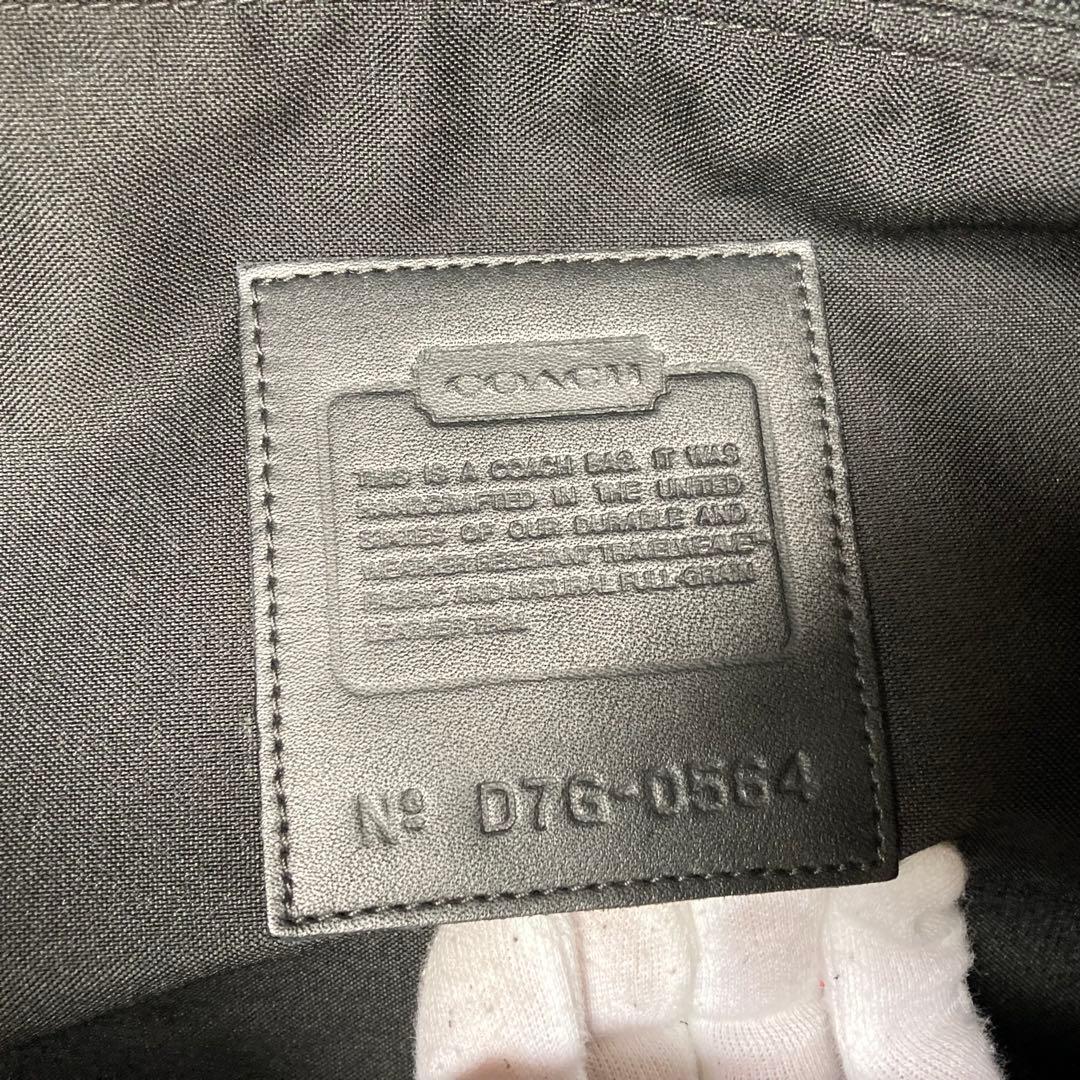 極美品 vintage coach old archive 特大 ボストン 黒