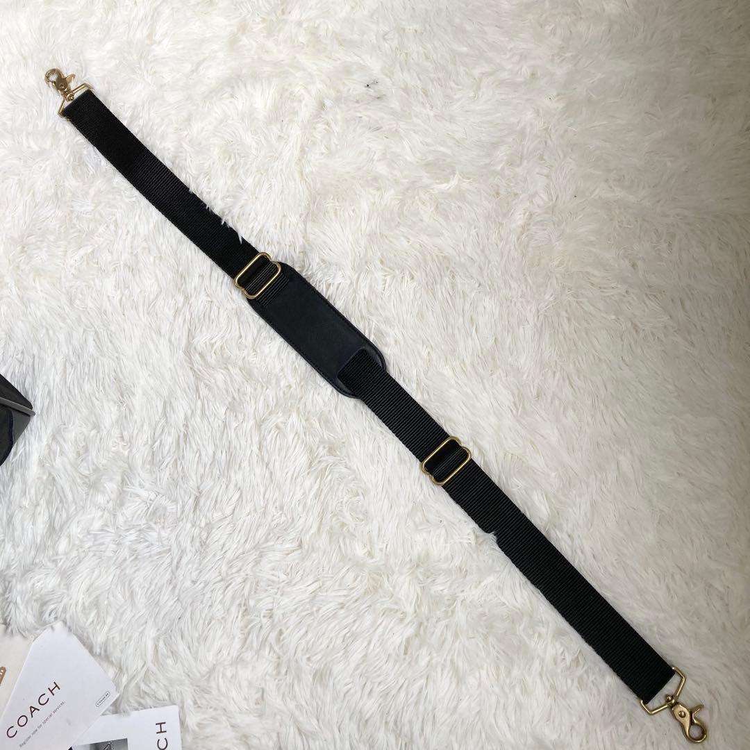 極美品 vintage coach old archive 特大 ボストン 黒