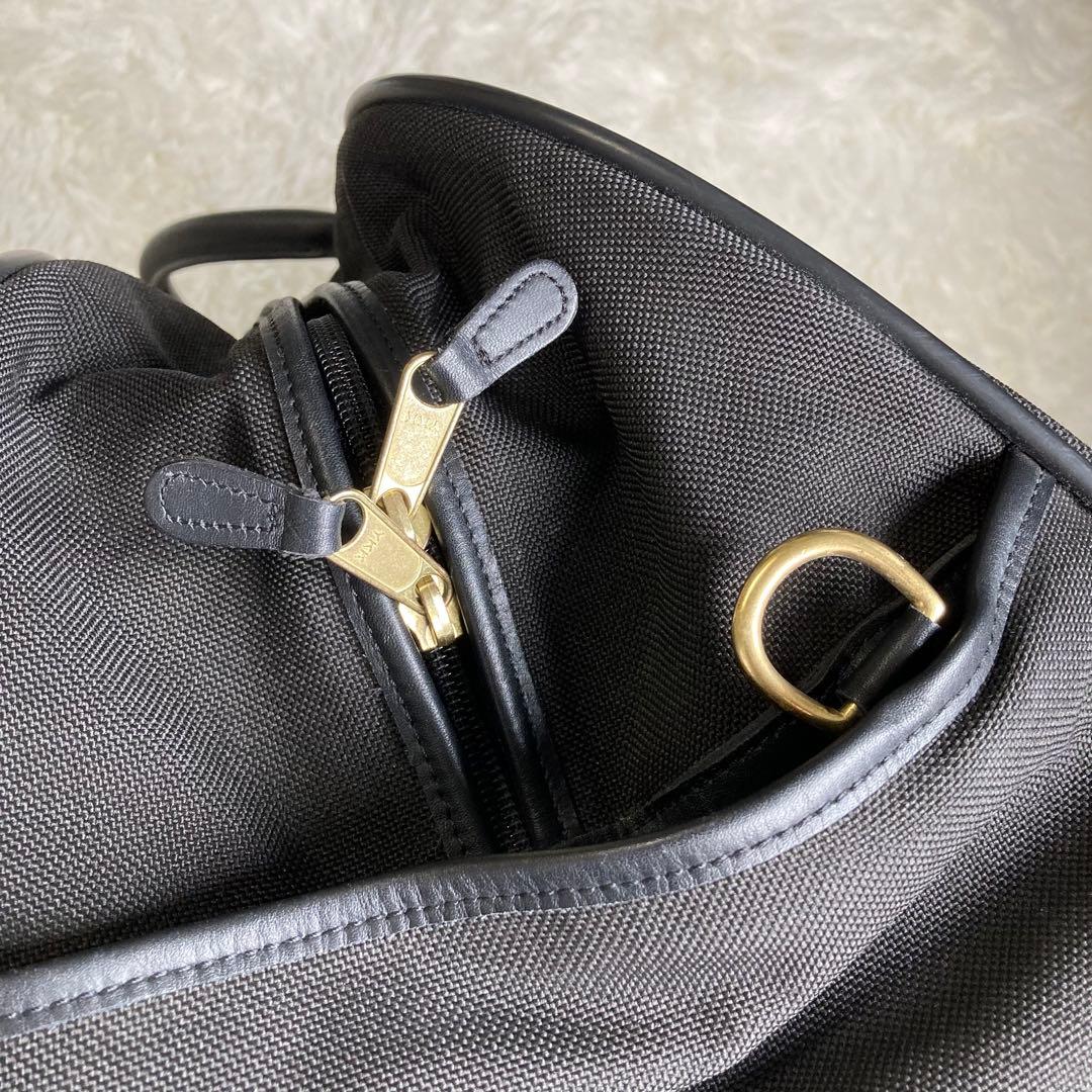 極美品 vintage coach old archive 特大 ボストン 黒