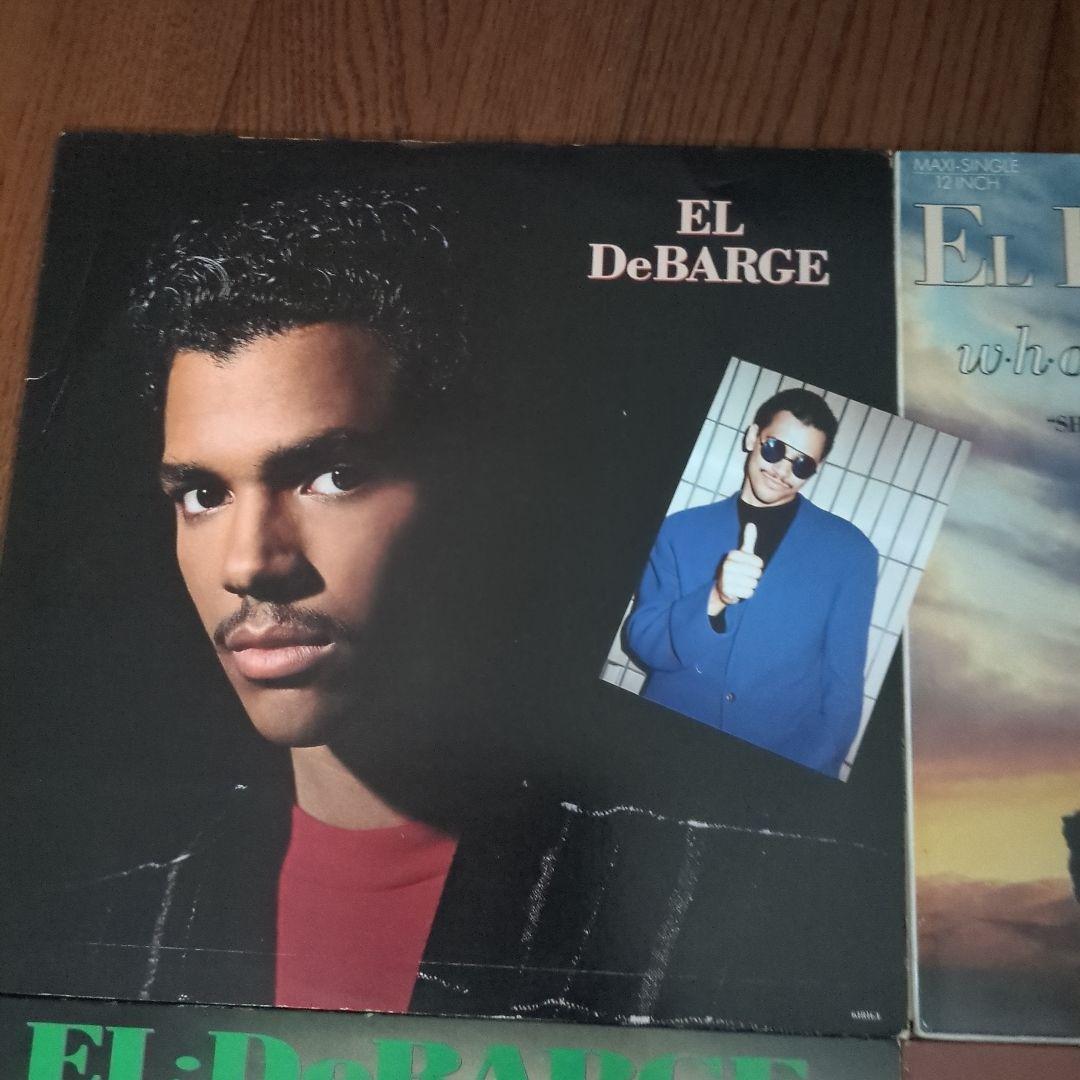 エル・デバージ El DeBarge レコード4枚セット