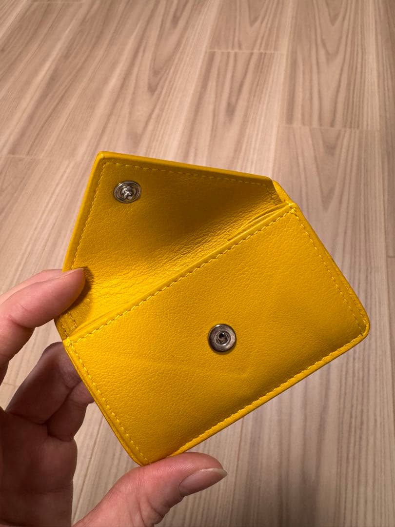 BALENCIAGA イエロー 三つ折り財布⭐︎美品