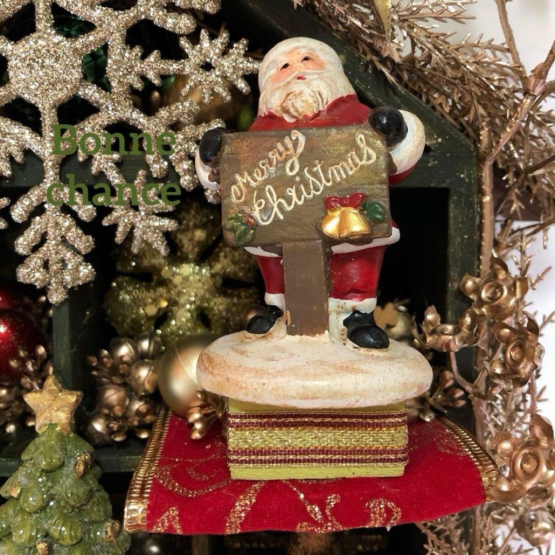 クリスマスリース　ドールハウス　オーナメント　ハンドメイド　インテリア　家