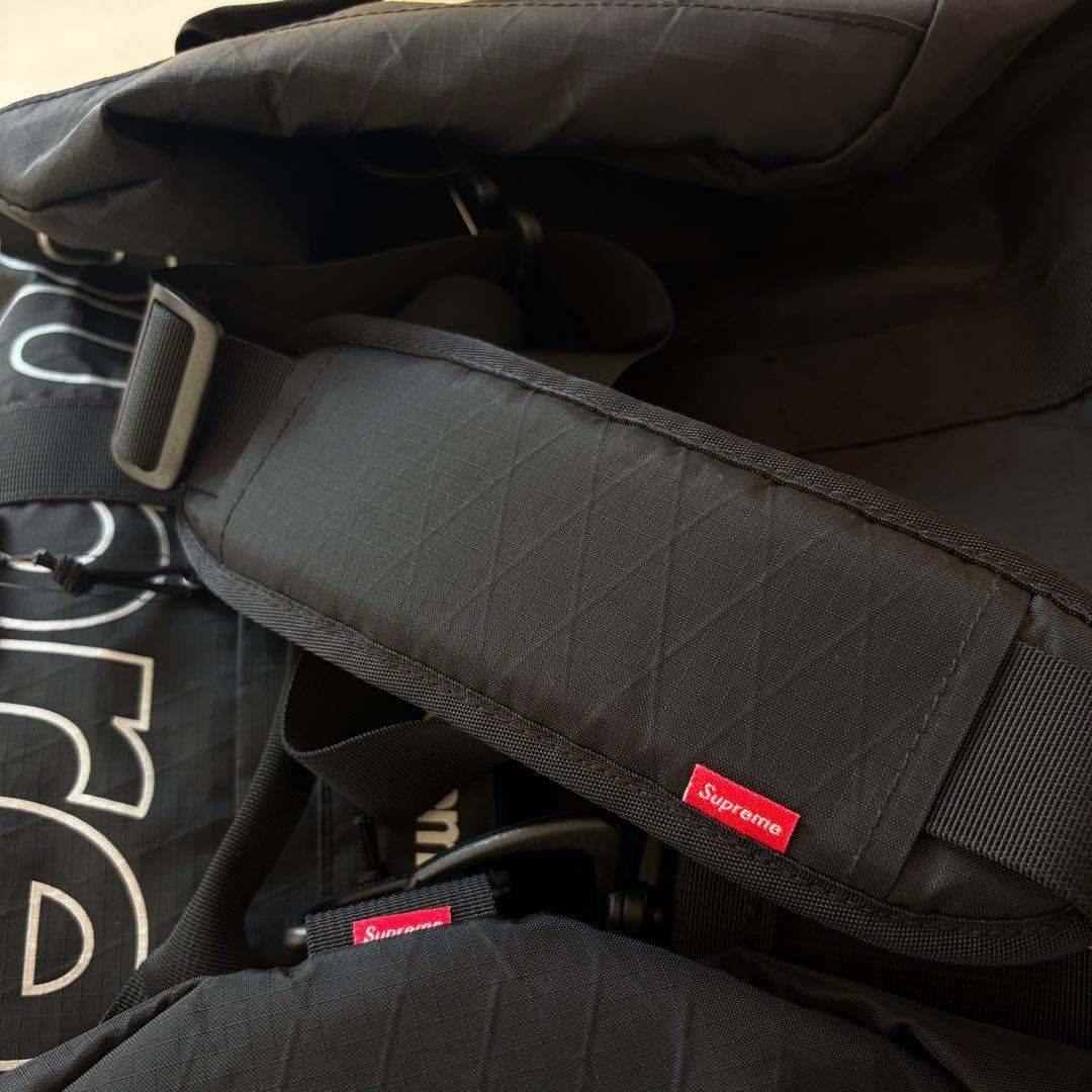 新品 Supreme 18FW Duffle Bag ダッフル 黒 BLACK
