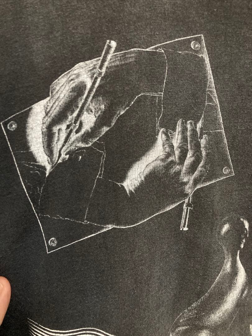 雰囲気◎1991 M.C. Escher マルチプリント Tシャツ　エッシャー
