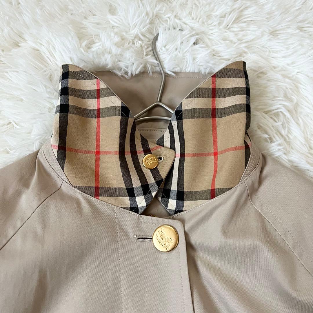 Burberry バーバリー　ステンカラーコート　9AR ベージュ　ノバチェック