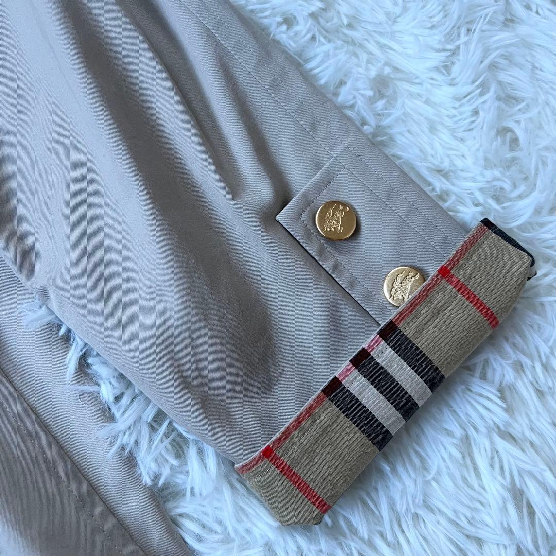 Burberry バーバリー　ステンカラーコート　9AR ベージュ　ノバチェック
