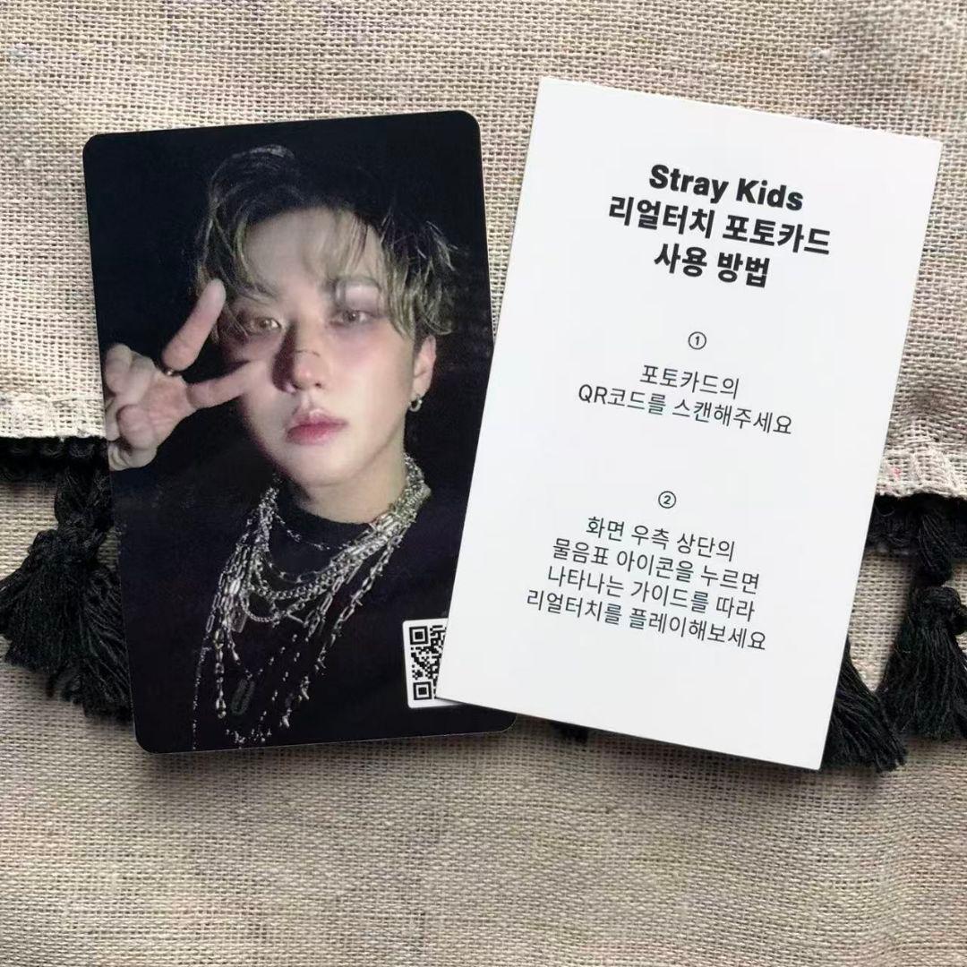 StrayKids 合 HOP ポップアップ QR チャンビン トレカ