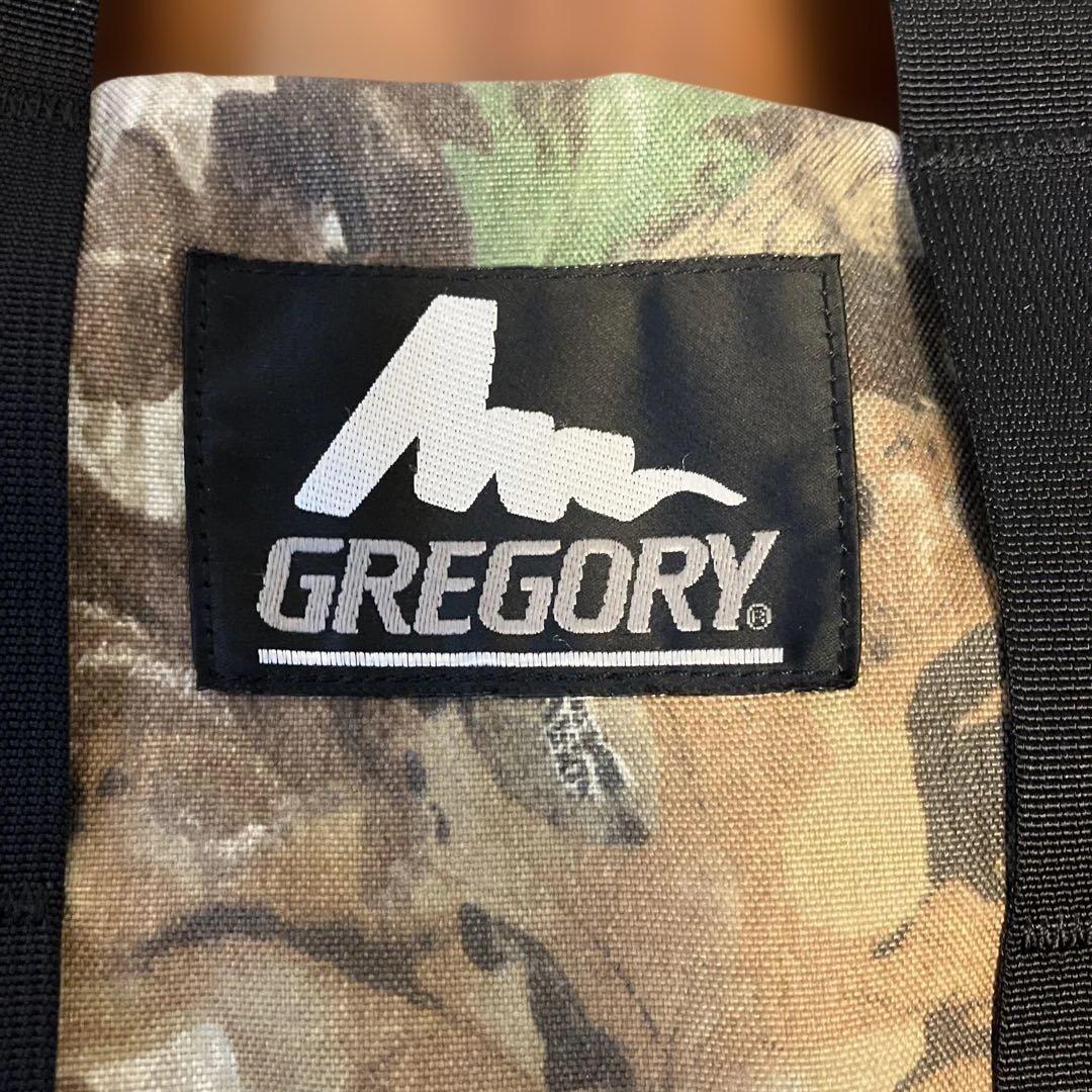 GREGORY 迷彩ボストンバッグ レア　　　　　カモフラージュ柄　旧ロゴ