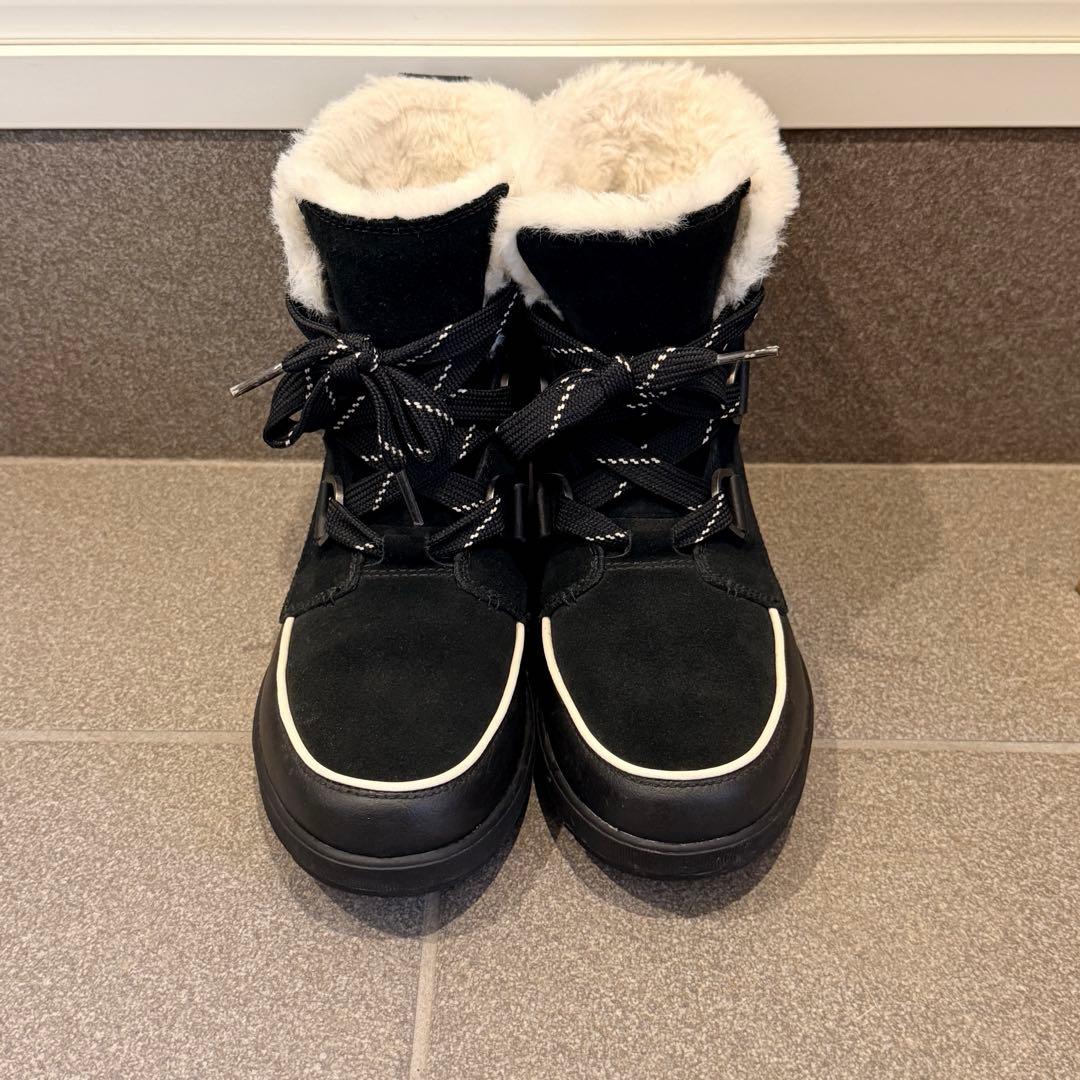 【極美品】SOREL ソレル TIVOLI IV WP ティボリ黒　24.5
