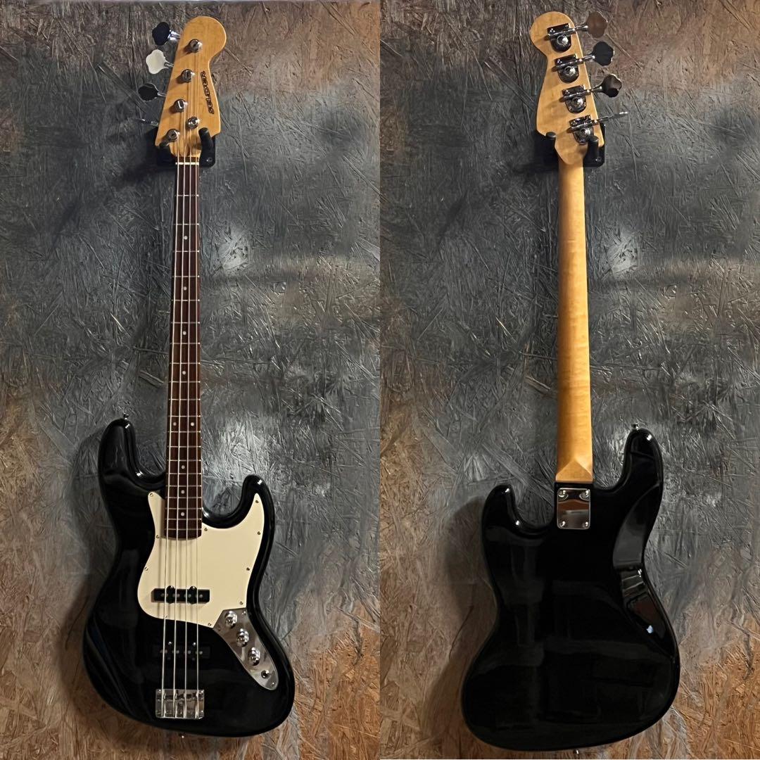【弦新品】SELDER ジャズベースタイプ セルダー ブラック 管AA