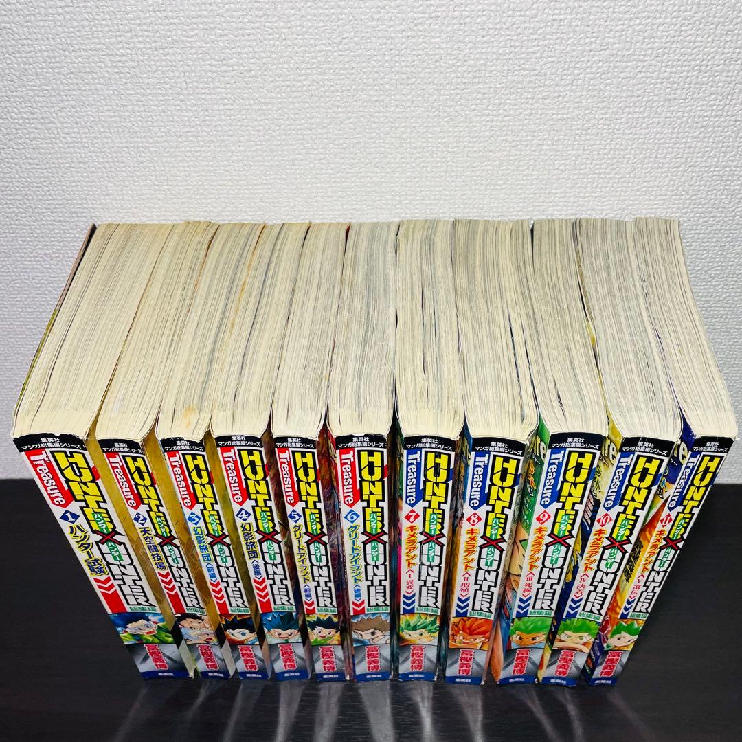 【ブックカバー全11種未使用】 hunter×hunter 総集編 全巻セット