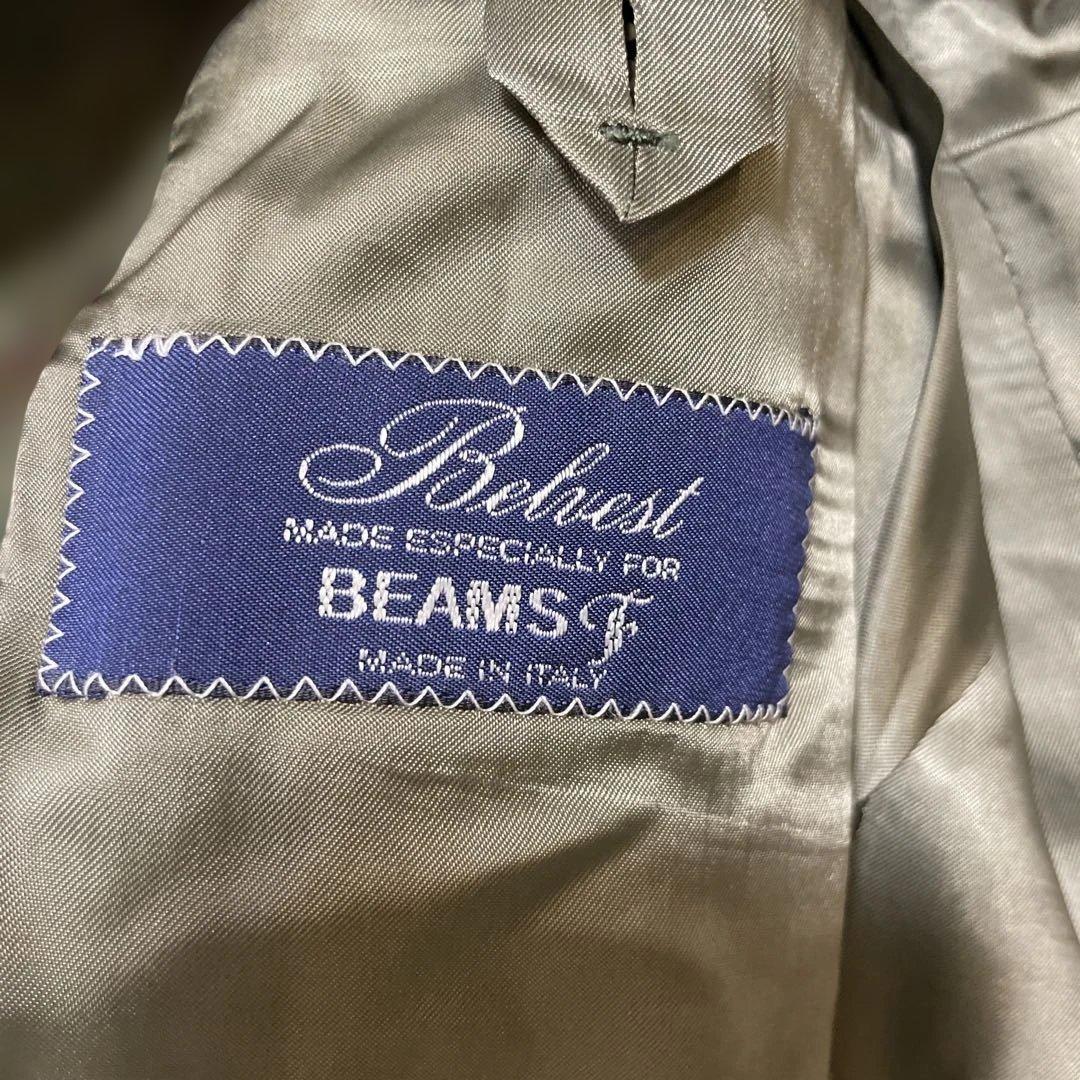 Behest BEAMS チェック柄 テーラードジャケット
