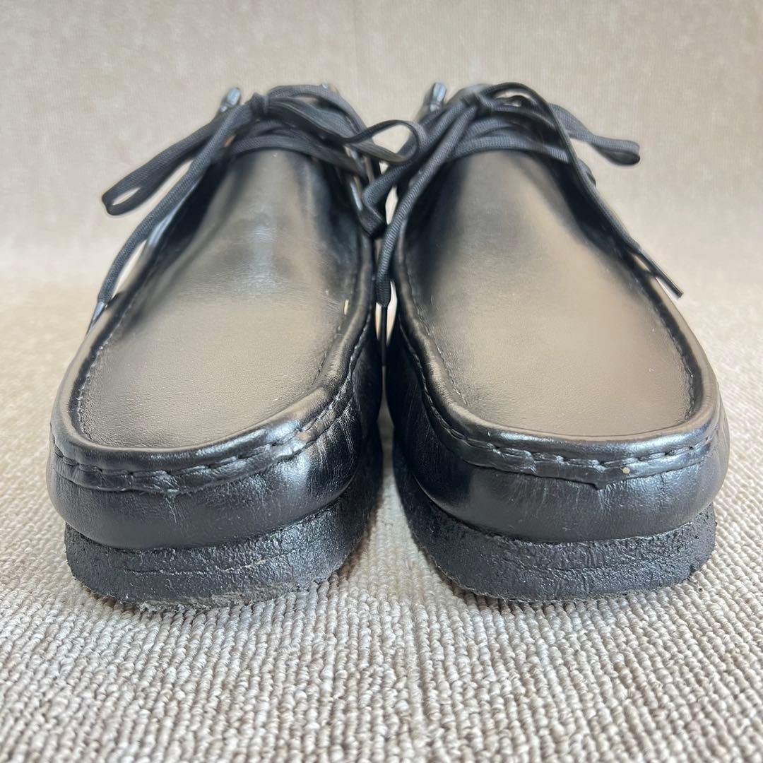 美品✨クラークス Clarks ワラビー ブラック レザー モカシン 27.0㎝