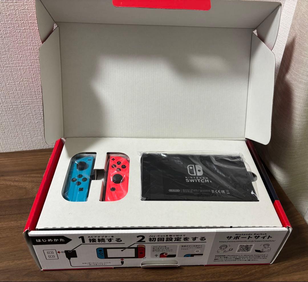 Nintendo Switch 青・赤 Joy-Con 本体　おまけ付き