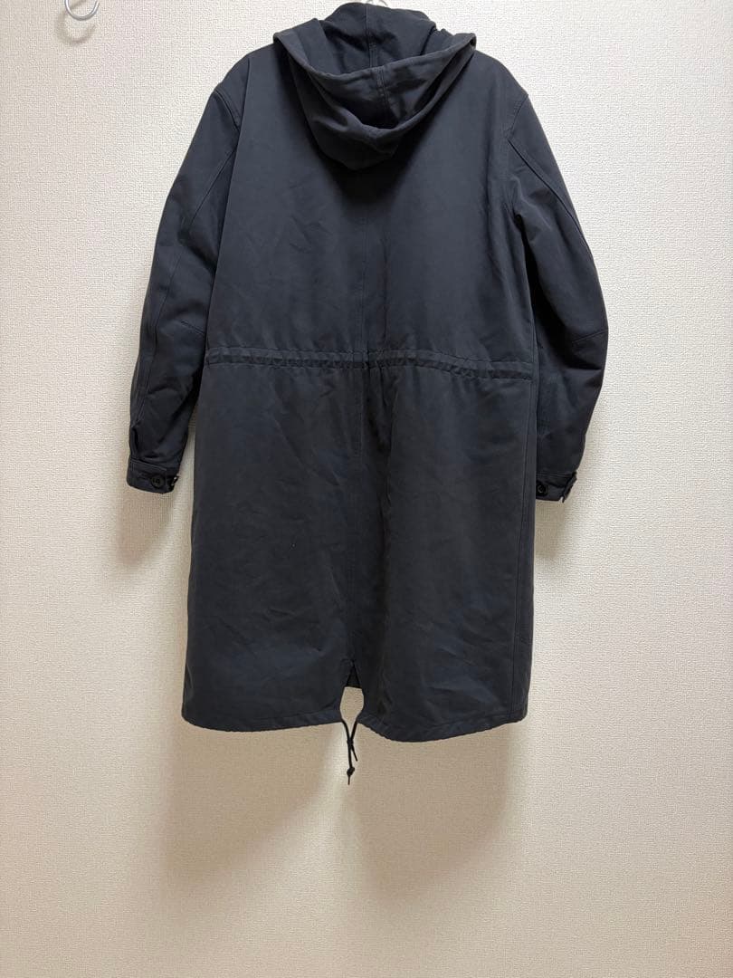 MHL. ブラック モッズコート Mサイズ