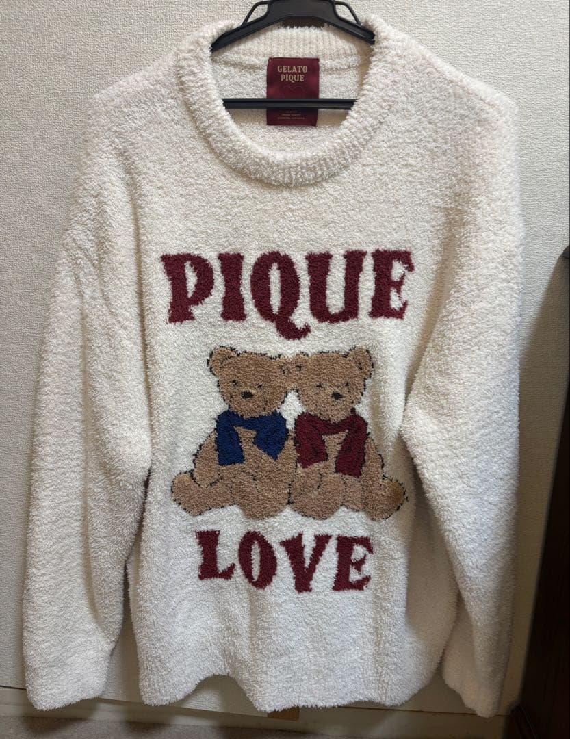 GELATO PIQUE テディベアルームウェア セットアップ