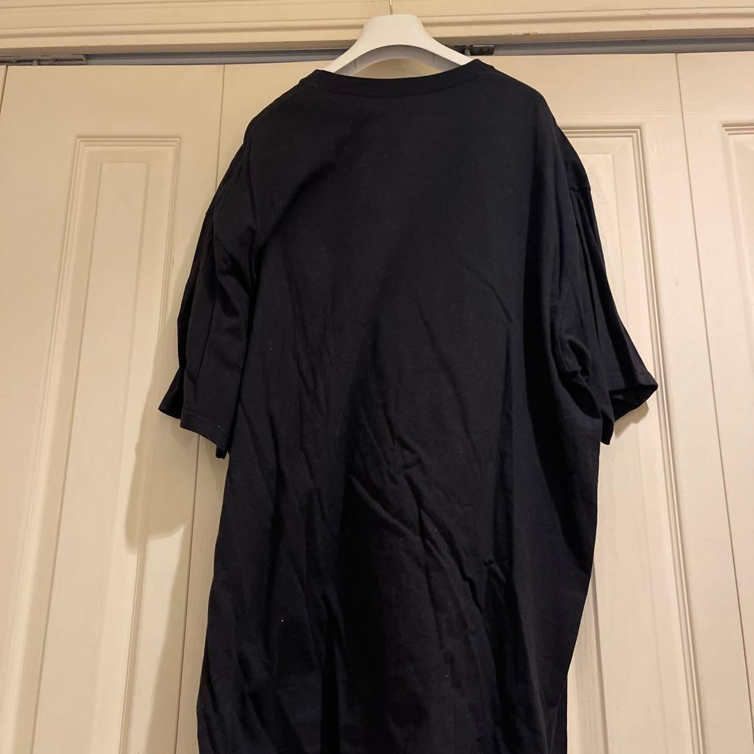 Supreme ブラック Tシャツ XXL フォトＴ