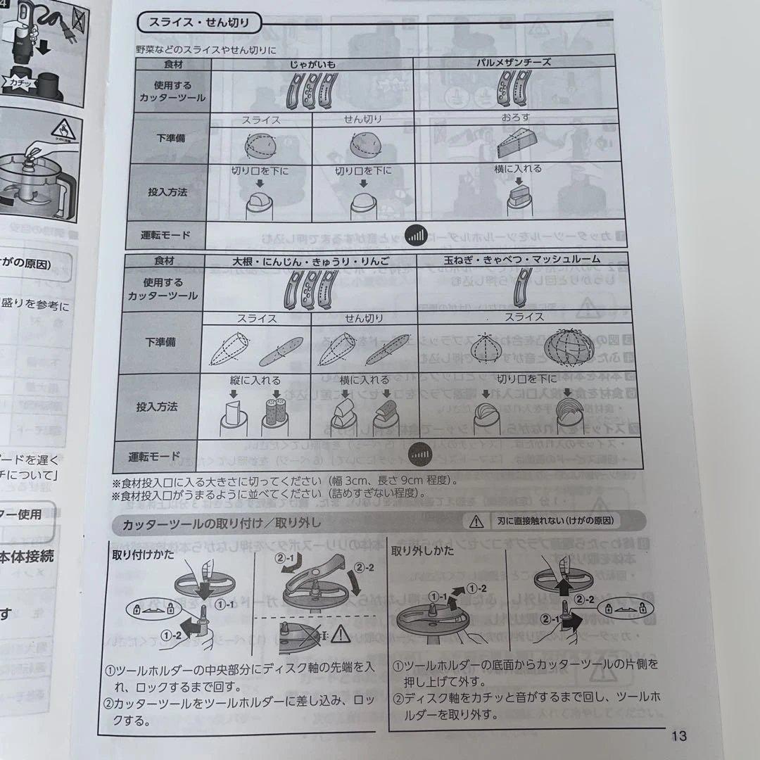 BRAUN ハンドブレンダーMQ 9195XLS付属品　他