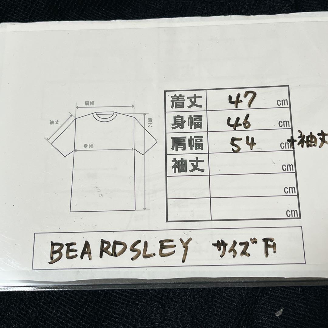 美品✨BEARDSLEY 刺繍レース Tシャツ切替トップス F 黒 体型カバー