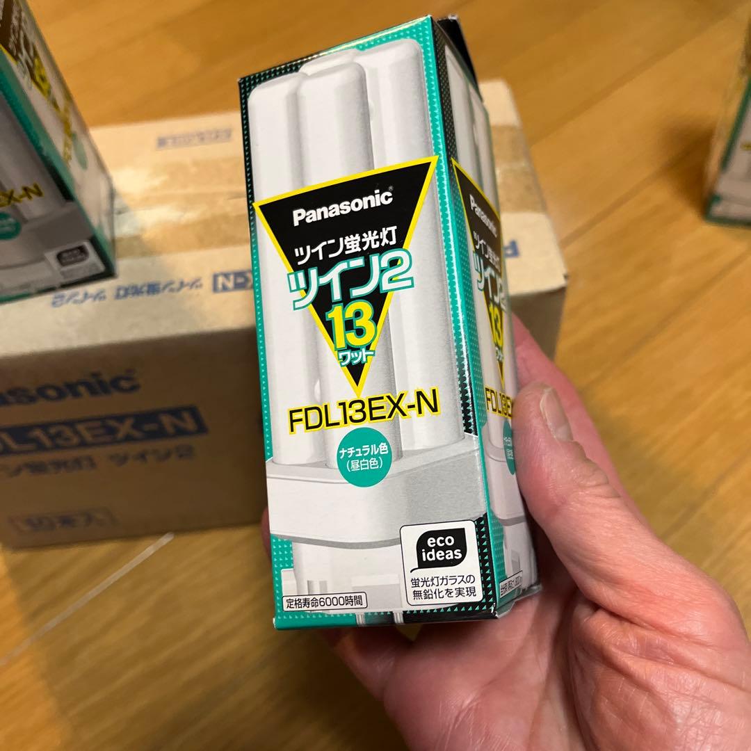 Panasonic FDL13EX-N ツイン蛍光灯 12本セット