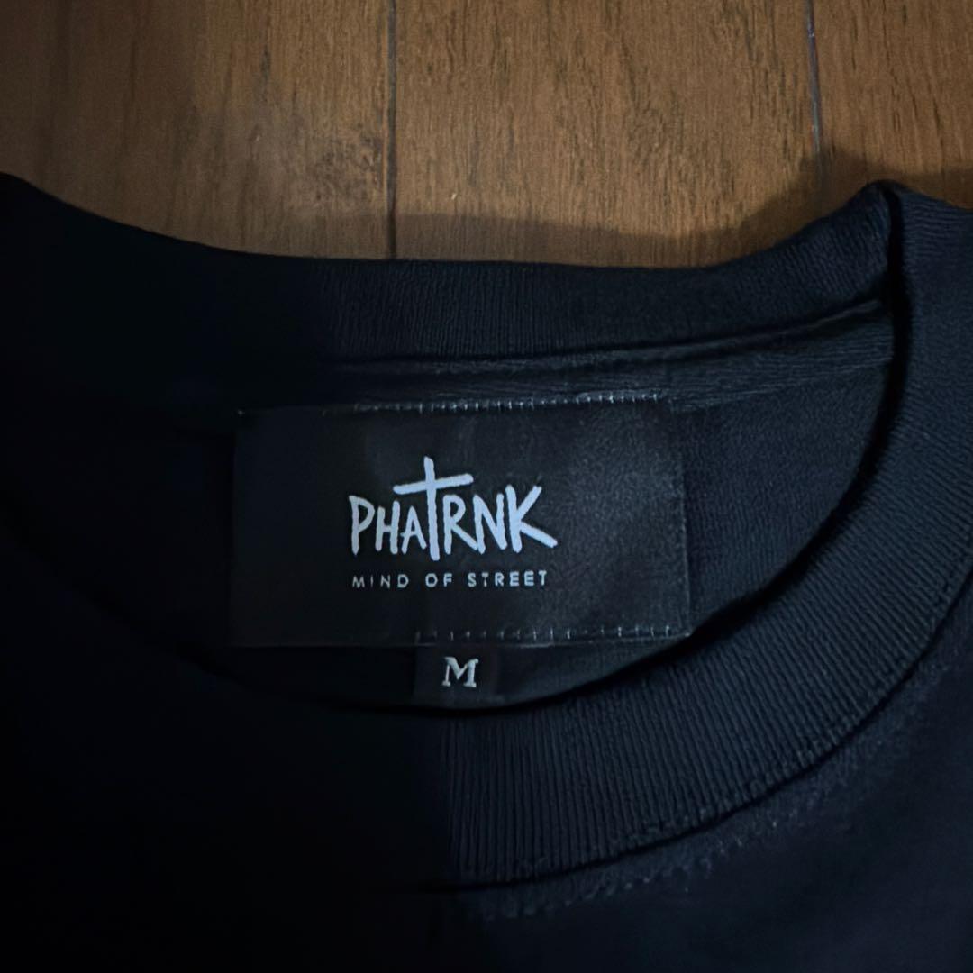 PHATRNK ファットランク　ストーンロゴ 半袖Tシャツ M ブラック
