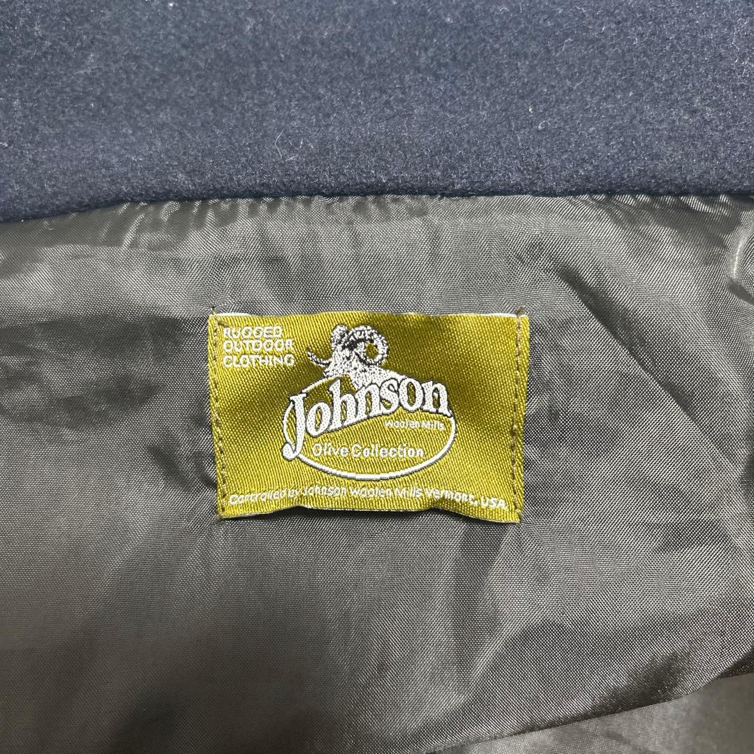johnson ダッフルコート　ネイビー
