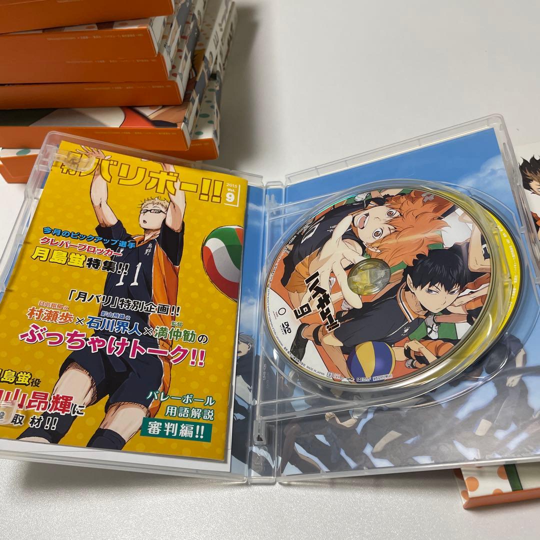 ハイキュー!! アニメ dvd 特典 全巻 セット 初回生産