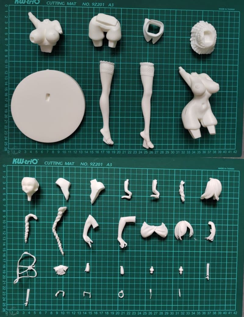 アズールレーン　奥平　ガレキ　ガレージキット　未塗装未組立　1/7