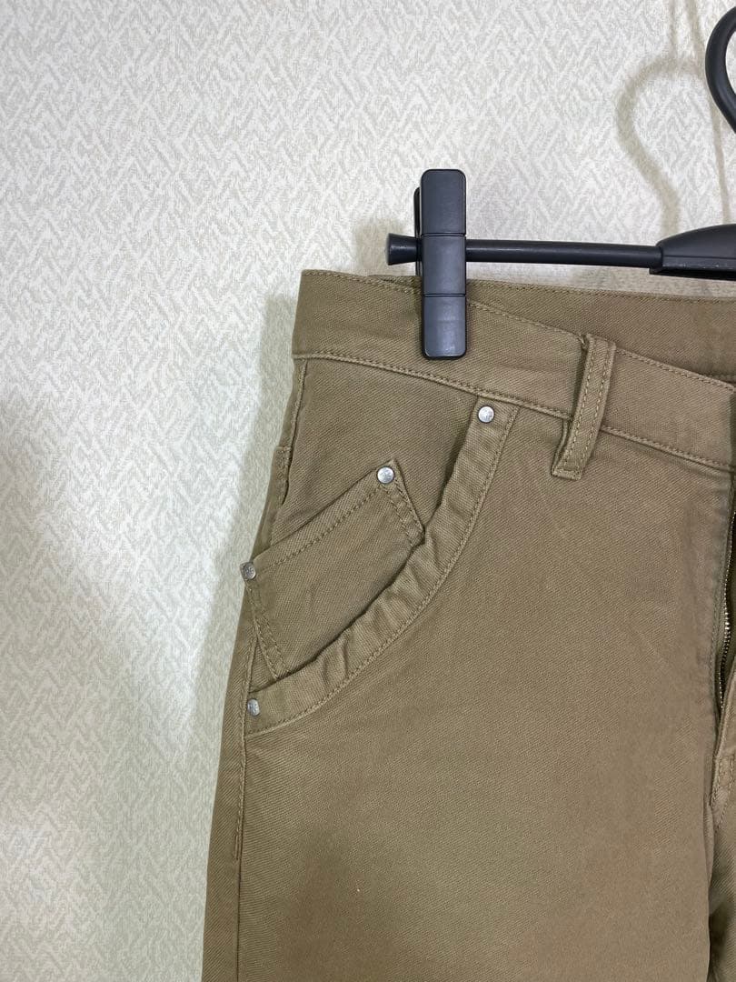 PEARLYGATESパーリーゲイツ　ストレッチパンツ ブラウンサイズ5