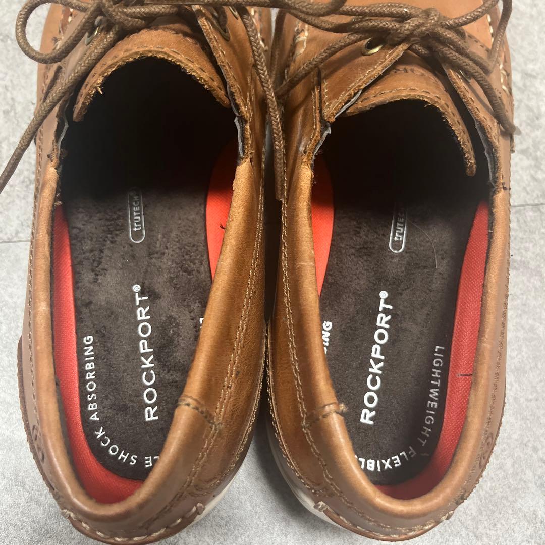 新品未使用 ROCKPORT デッキシューズ 25cm 送料無料