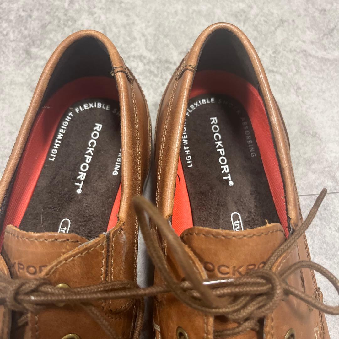 新品未使用 ROCKPORT デッキシューズ 25cm 送料無料