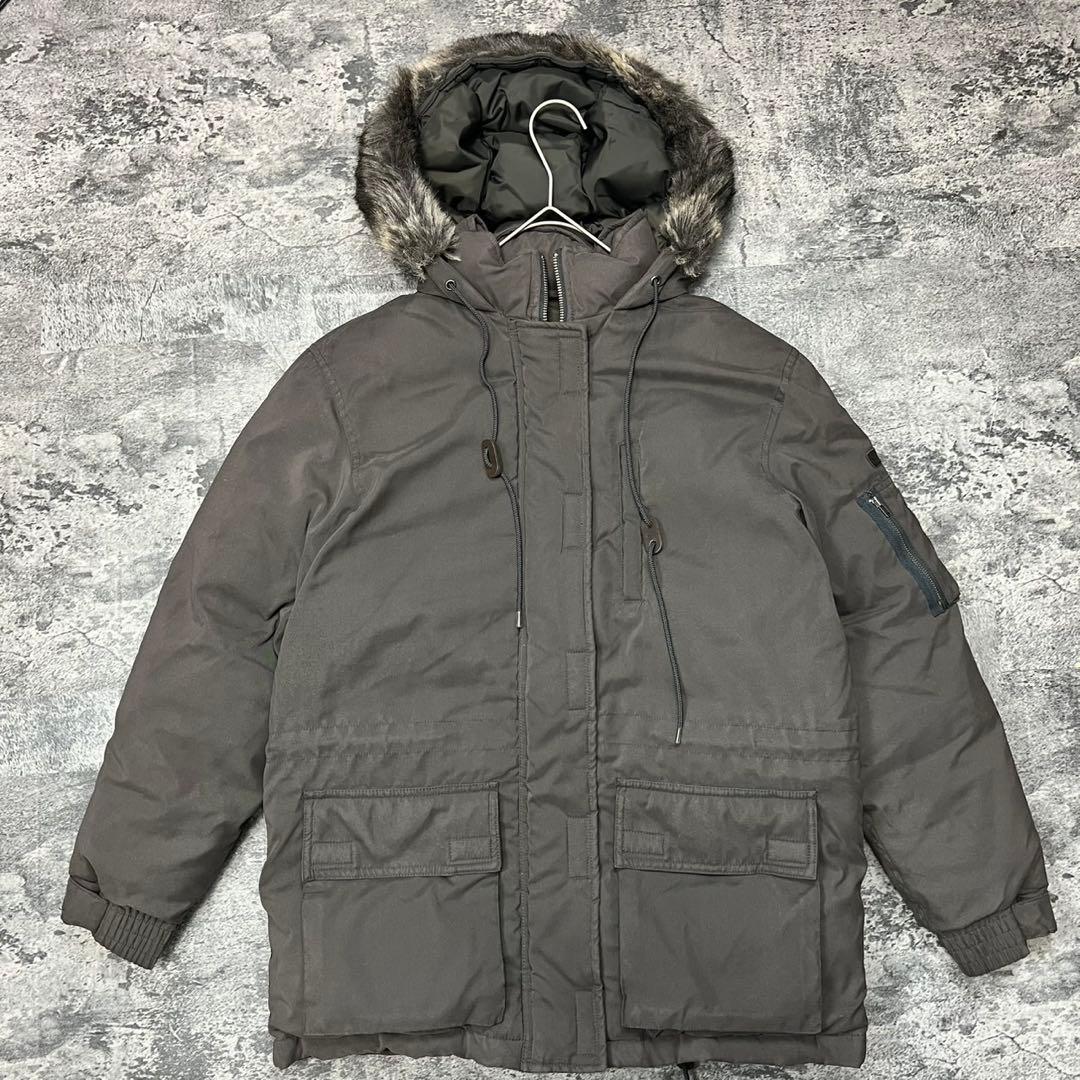 LAUREN RALPH LAUREN ファー ダウンコート モッズコート