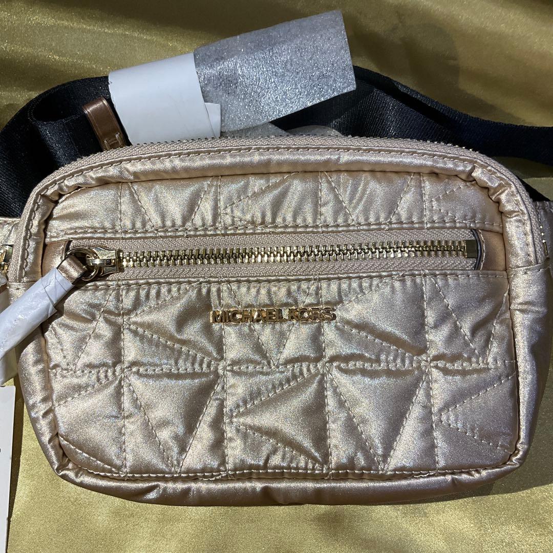 MICHAEL KORS ウエストポーチ　ゴールド　新品