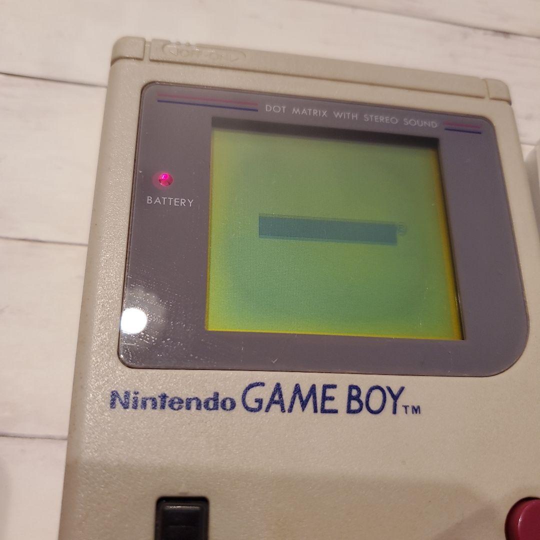 Nintendo GAME BOY本体とソフト4つセット