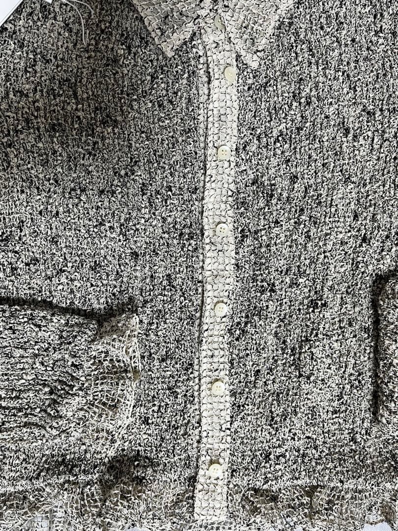 CLANE MIX MESH GATHER SHIRT 1【タグ・付属品同梱】