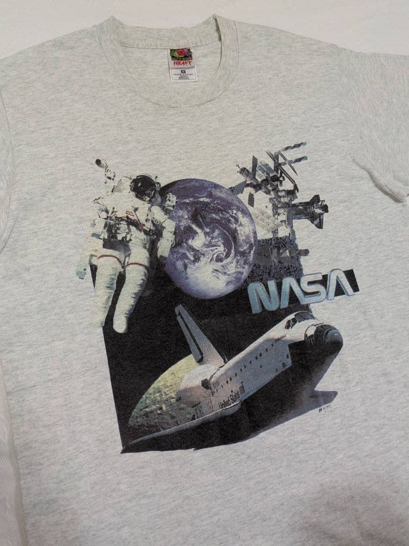 90s USA製 NASA 宇宙飛行士 Tシャツ シングルステッチ コピーライト