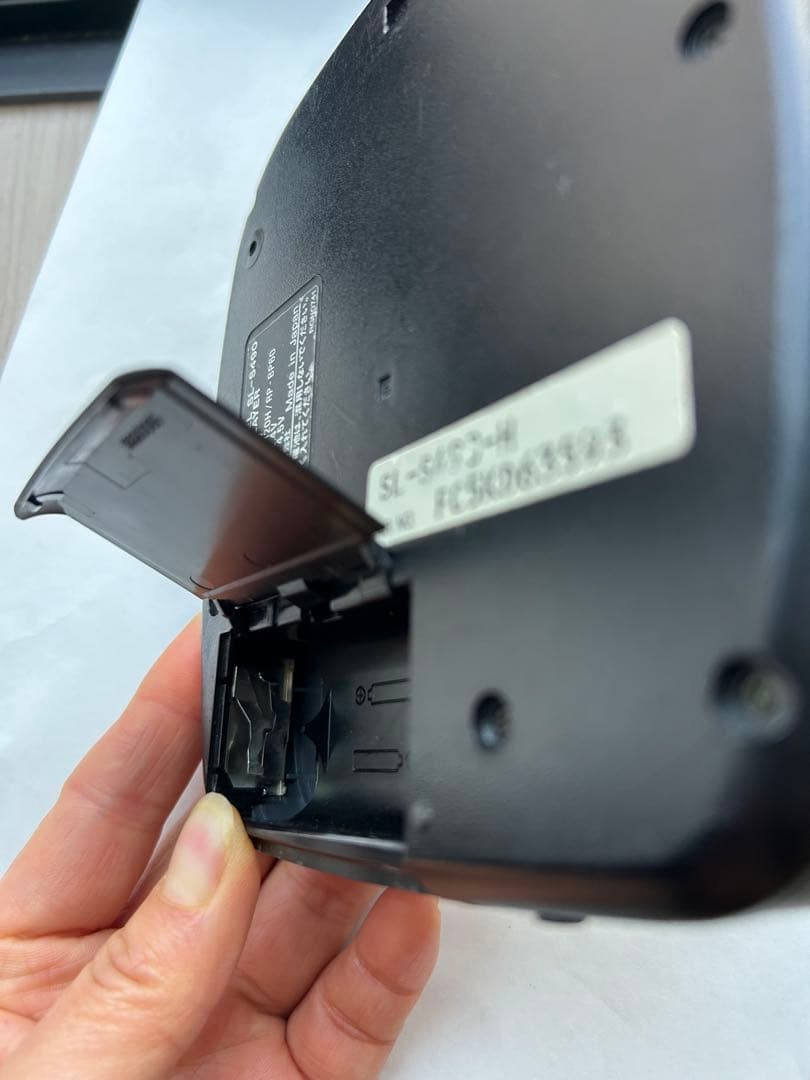 ポータブルプレーヤー Panasonic X-DSSP Ni-MH SL-S490