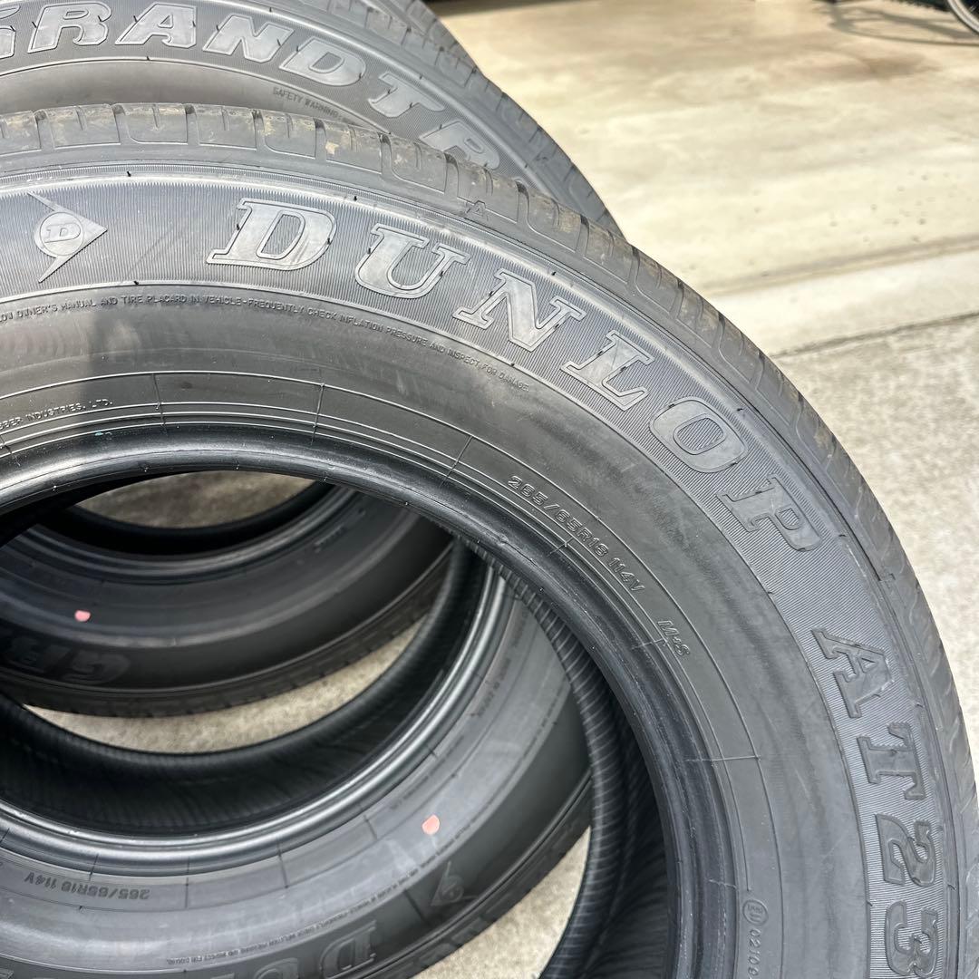 DUNLOP AT23 18インチ　265/65R18 新車外し