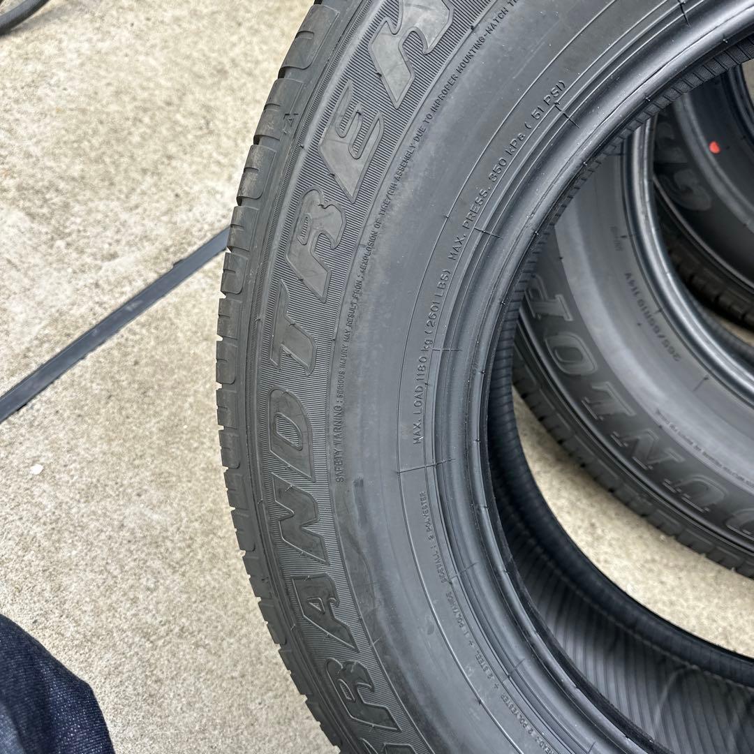 DUNLOP AT23 18インチ　265/65R18 新車外し