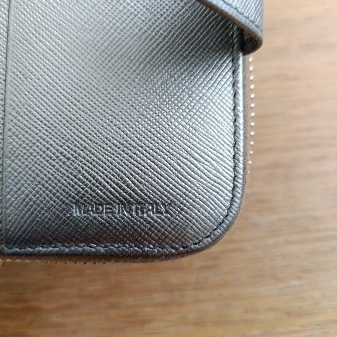PRADA プラダ ラウンドファスナー ジップ 三角ロゴ