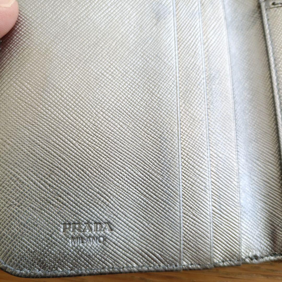 PRADA プラダ ラウンドファスナー ジップ 三角ロゴ