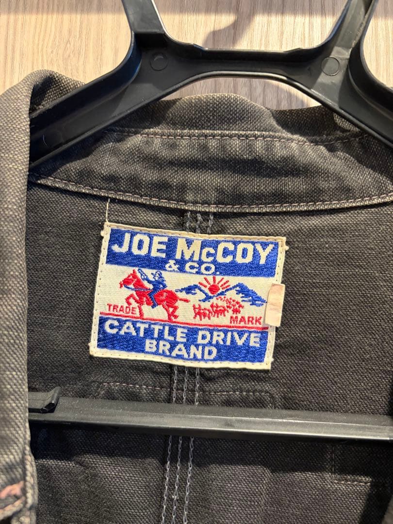 JOE McCOY カバーオール ダークグレー