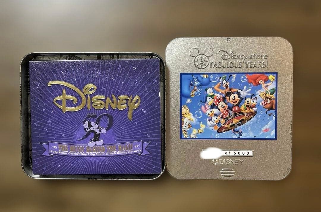 【シリアルナンバー入り】ディズニーストア ファビュラスイヤーズ DVD＆CD