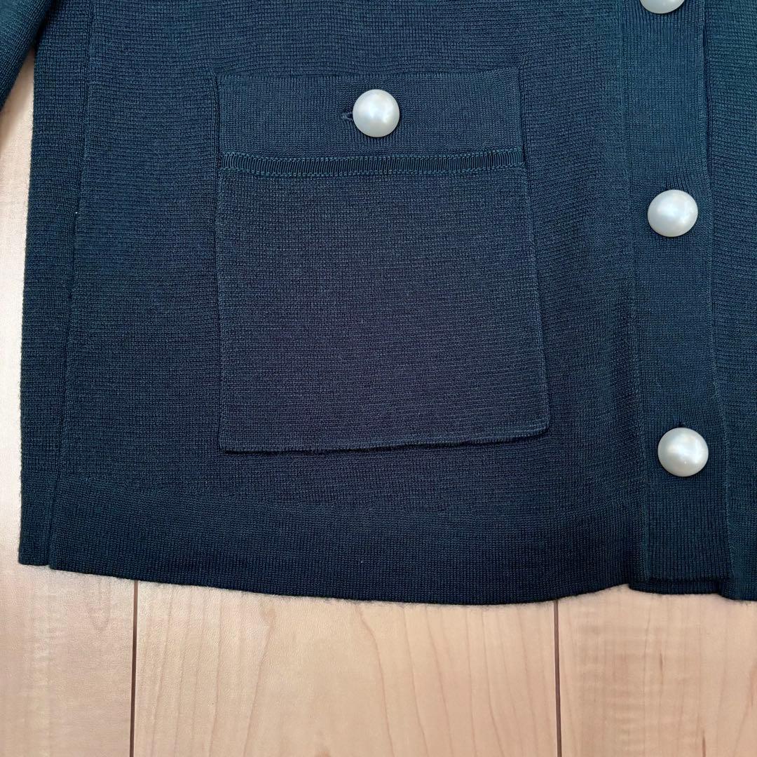 完売　23区　【CLASSY掲載】　ウールブレンド カーディガン　¥26,400
